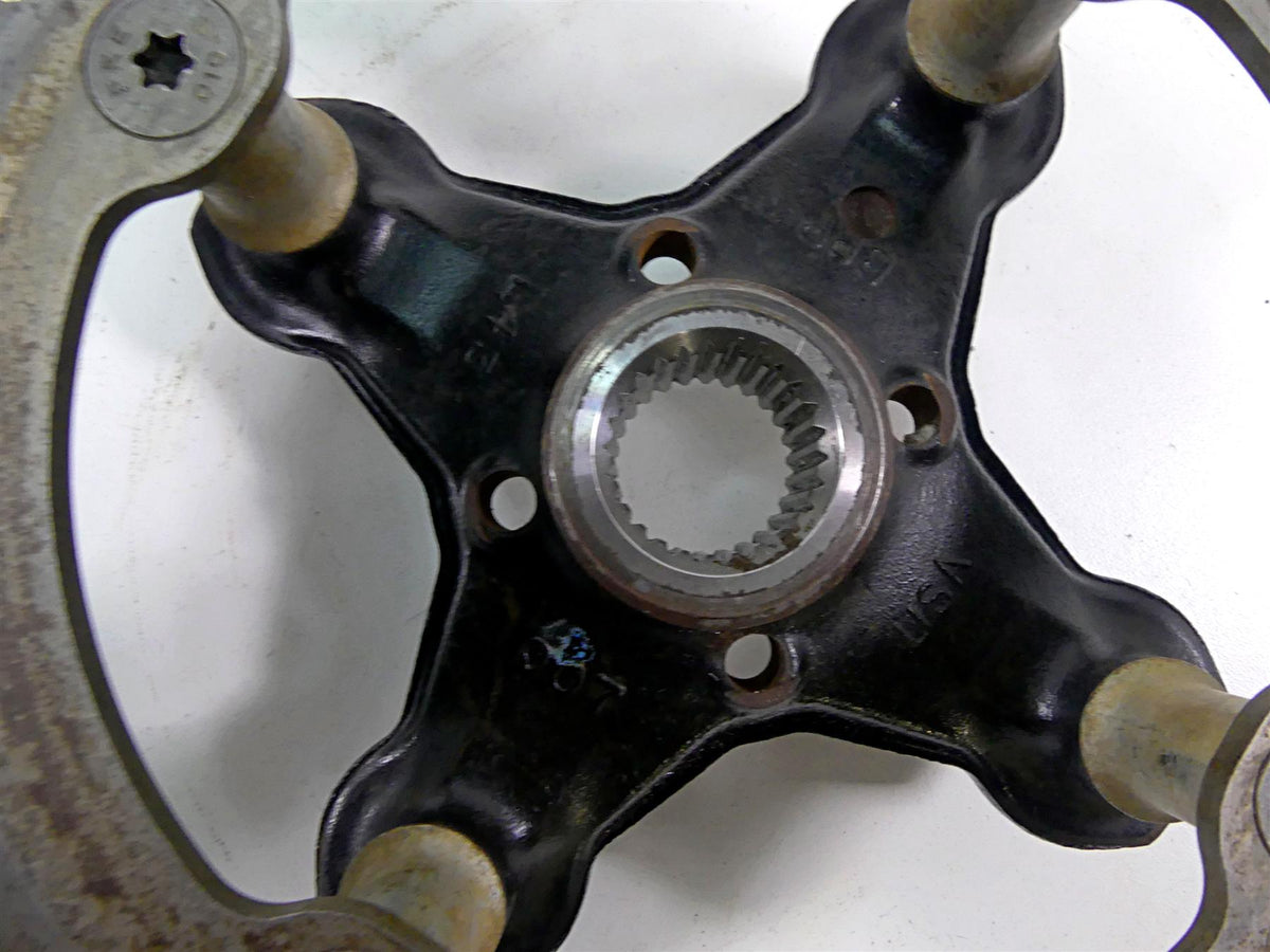 2018 Can Am Commander 1000R XT Front Brake Rotor Wheel Hub Set 705401314 {{ shop.shopifyCountryName }} - Mototech271