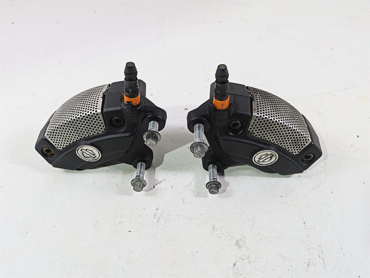 2015 Harley Touring FLHTKL Electra Glide Front Brake Caliper Set 43027-08 {{ shop.shopifyCountryName }} - Mototech271