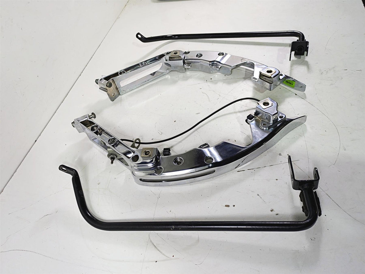 2016 Harley Touring FLTRX Road Glide Saddlebag Chrome Support Set 90200503 {{ shop.shopifyCountryName }} - Mototech271