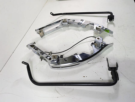 2016 Harley Touring FLTRX Road Glide Saddlebag Chrome Support Set 90200503 {{ shop.shopifyCountryName }} - Mototech271