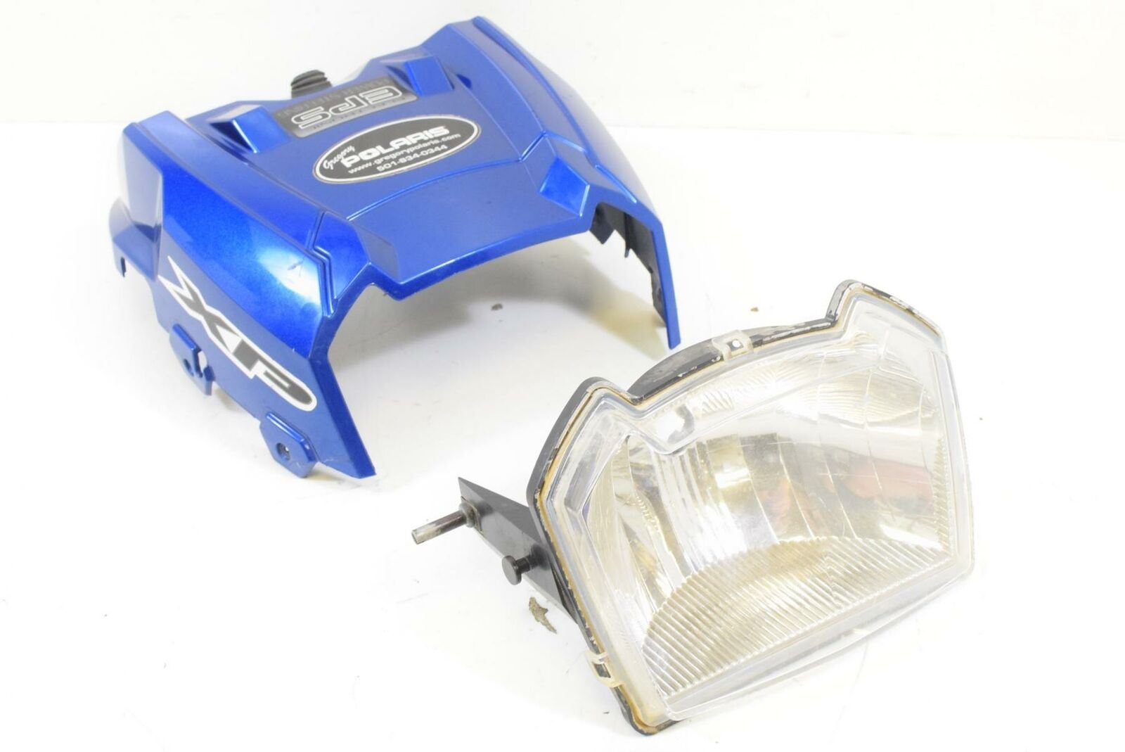 2014 Polaris Sportsman 850 XP EPS Center Headlight Head Lamp Lens & Cover 585575 | Mototech271