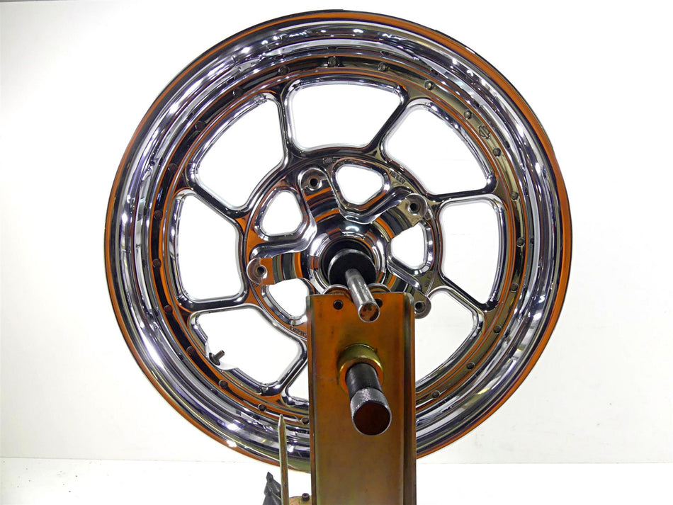 2007 Harley Touring FLHRSE CVO Road King Front Wheel 18x3.5 Roadwinder 44612-07 {{ shop.shopifyCountryName }} - Mototech271