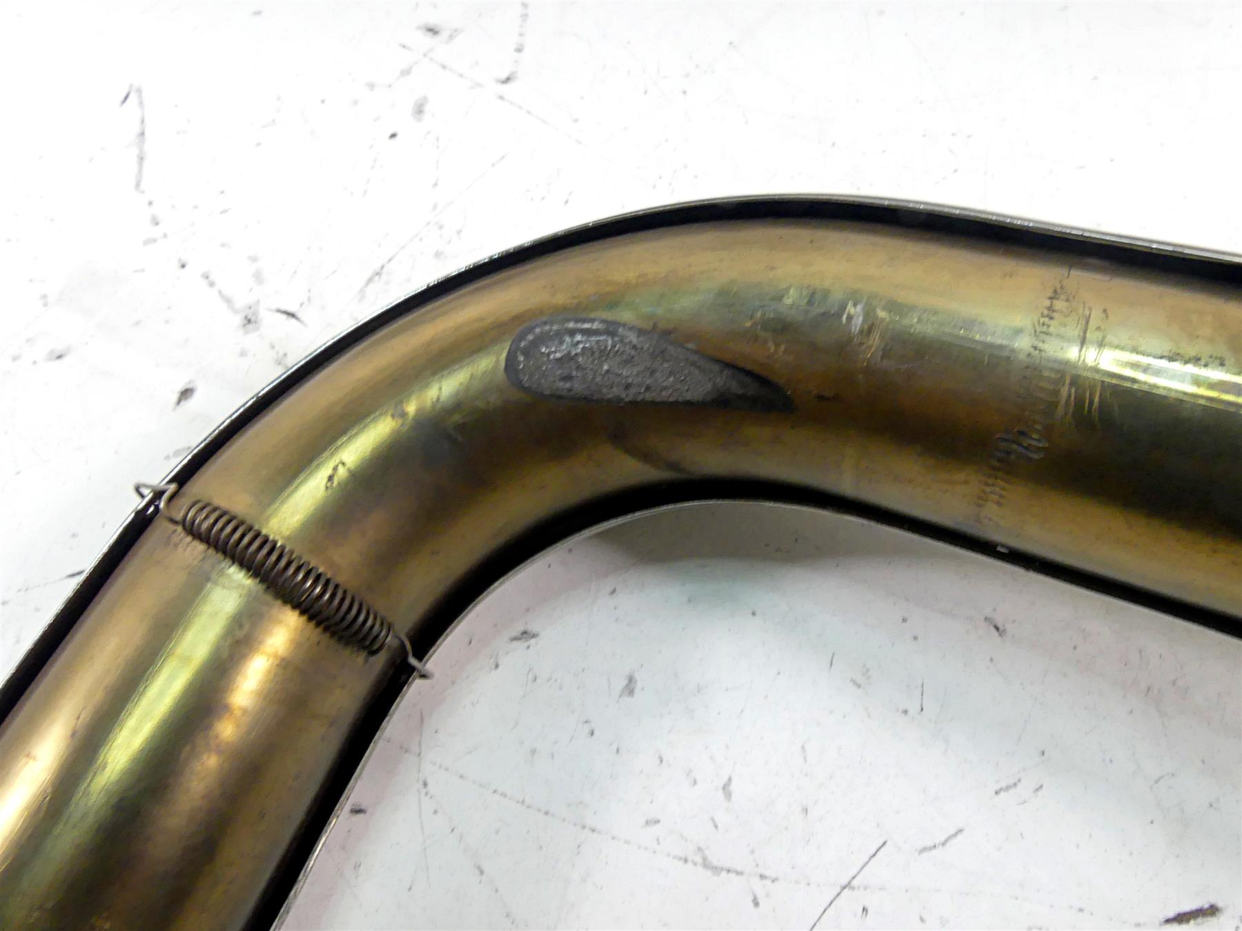 2002 Harley Touring FLHTC Electra Glide True Dual Exhaust Pipe Header Set {{ shop.shopifyCountryName }} - Mototech271