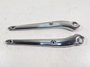 2012 Harley FLD Dyna Switchback Rear Chrome Fender Struts Covers - Read 60877-12 | Mototech271