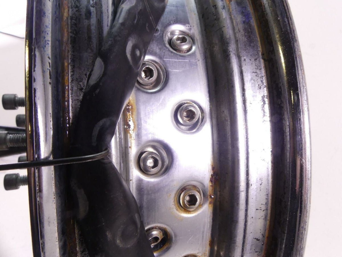 2003 Indian Spirit Springfield Rear Spoke Wheel Rim 16x3.5 & Brake Disc 21-970 {{ shop.shopifyCountryName }} - Mototech271