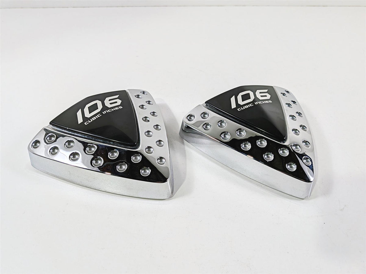 2013 Victory Vision Tour Left Right Triangle Chrome Side Cover Set 5245659 {{ shop.shopifyCountryName }} - Mototech271