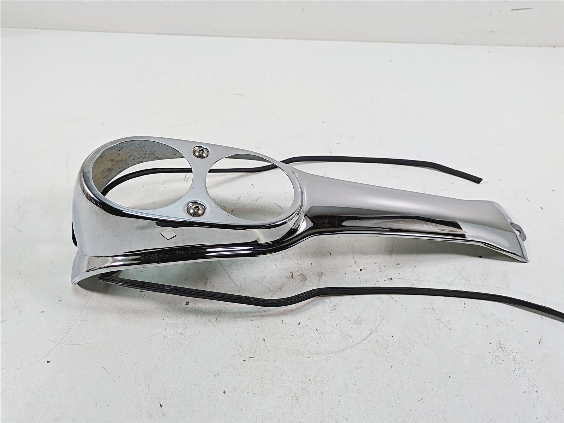 2005 Harley Dyna FXDL Low Rider Fuel Tank Gauges Cover Dash Panel 61695-05 {{ shop.shopifyCountryName }} - Mototech271