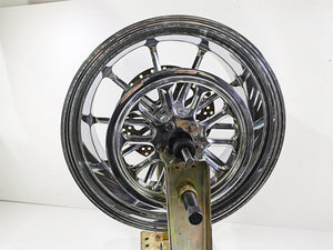 2004 Big Dog Chopper Straight Billet Rear Wheel Rim & Pulley 8.5x18 65T Pulley