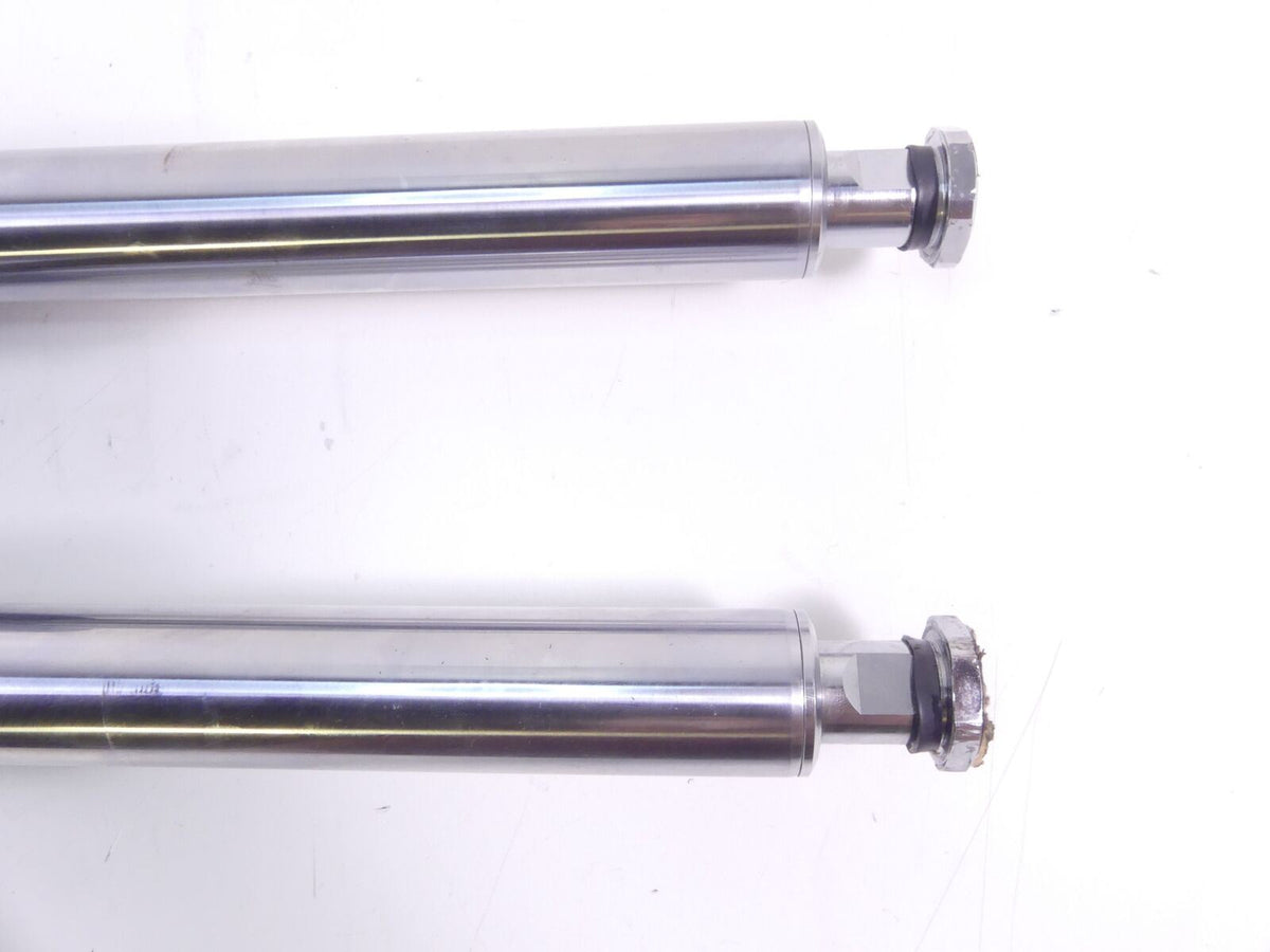 2004 Harley Touring FLHRSI Road King Straight Chrome Front Forks 41mm 46537-02A {{ shop.shopifyCountryName }} - Mototech271