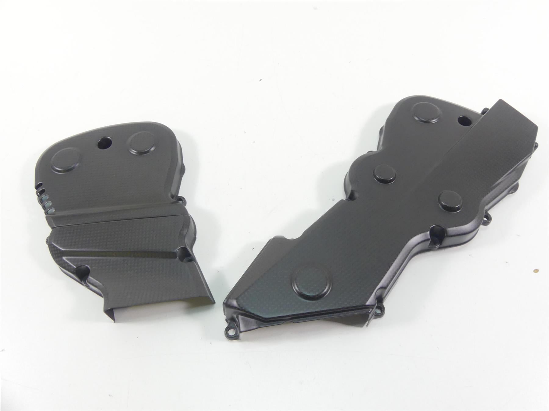 2014 Ducati Hypermotard 821 SP Carbon Fiber Timing Cover Set 24511411A 24511101B | Mototech271
