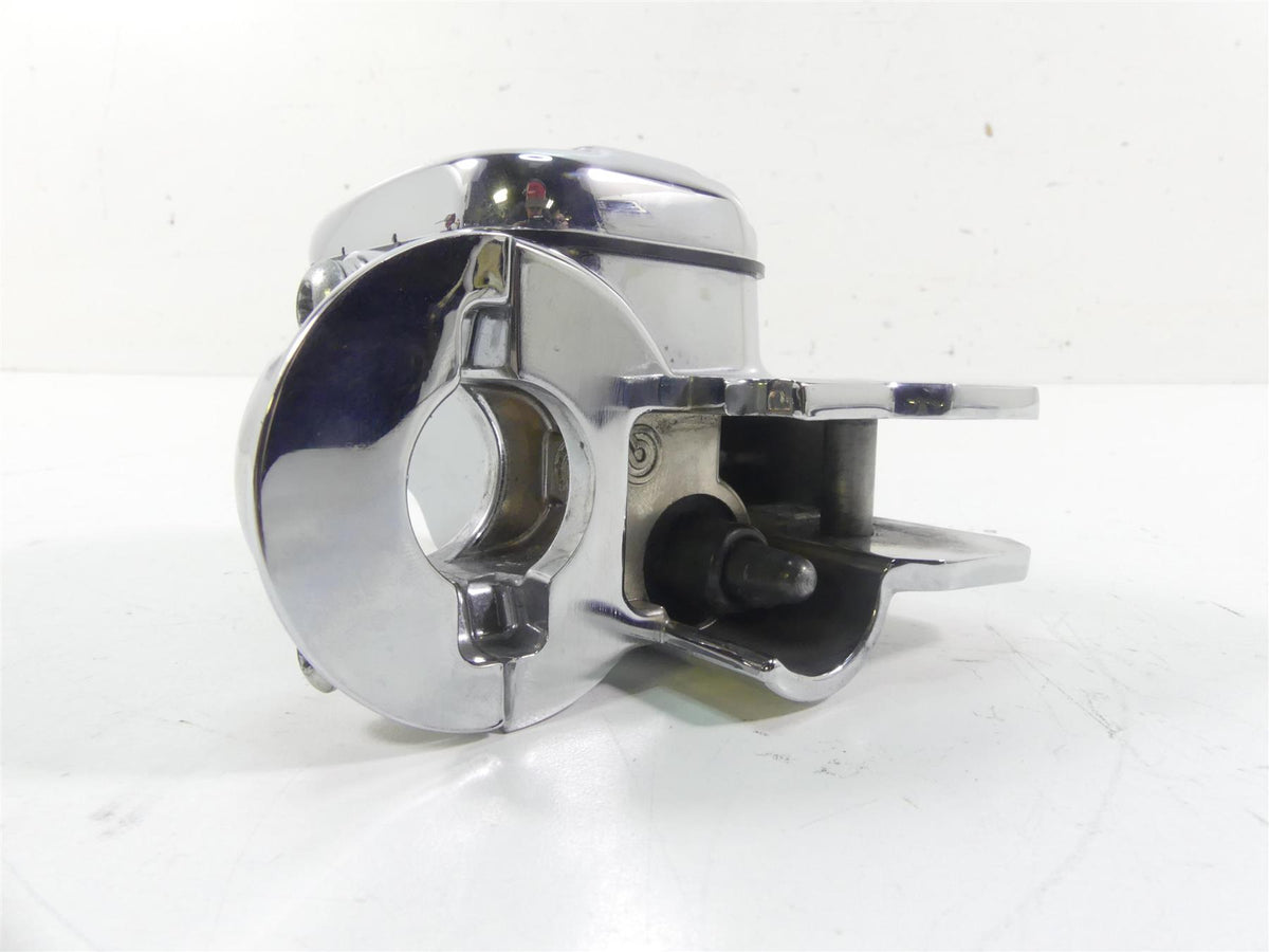 2009 Harley FLHTCU SE4 CVO E-Glide Front Chrome Brake Master Cylinder 42102-08D {{ shop.shopifyCountryName }} - Mototech271