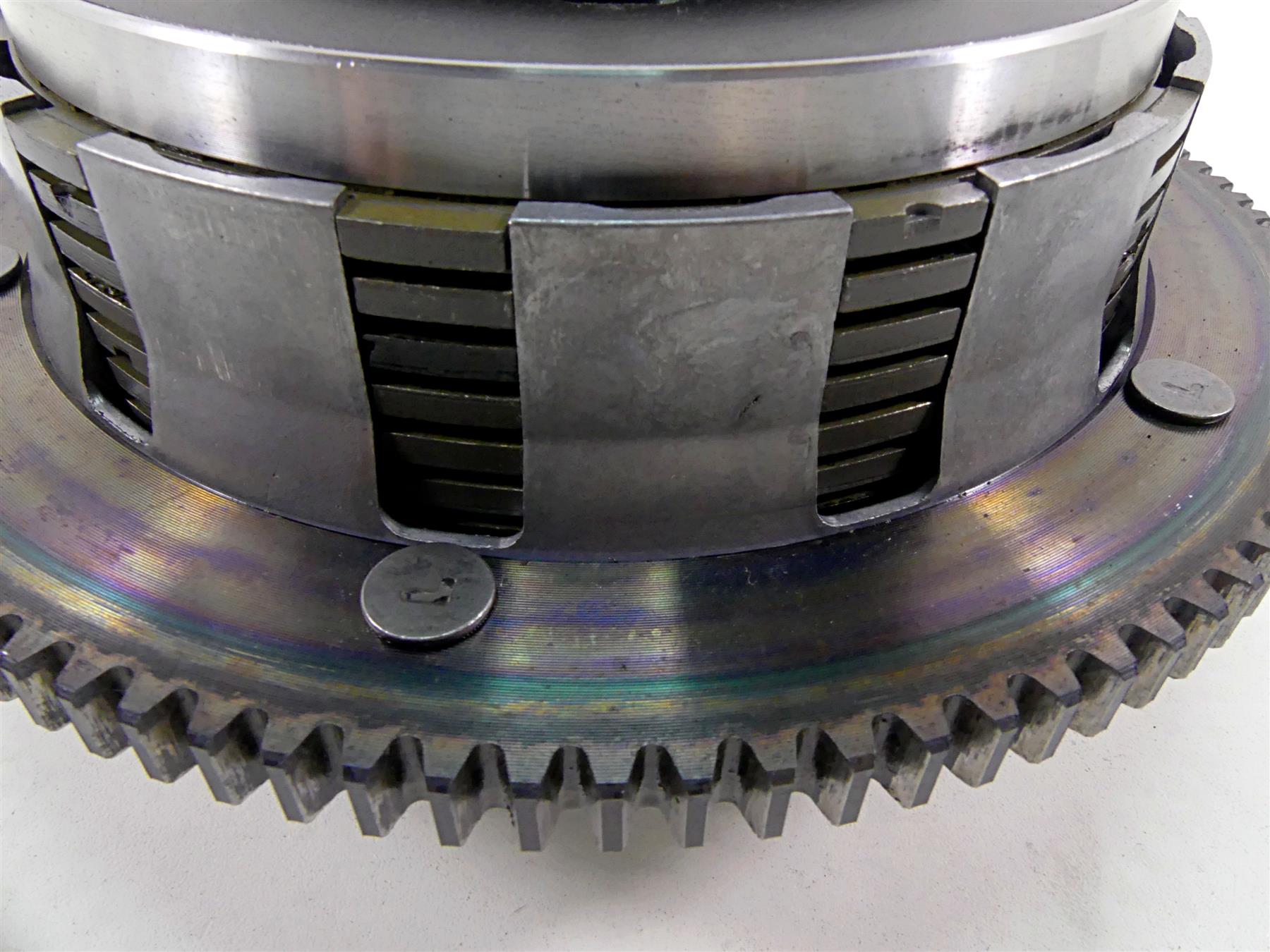2003 Harley Touring FLHTCI E-Glide 100TH Primary Drive Clutch Kit 35k 37802-98B {{ shop.shopifyCountryName }} - Mototech271