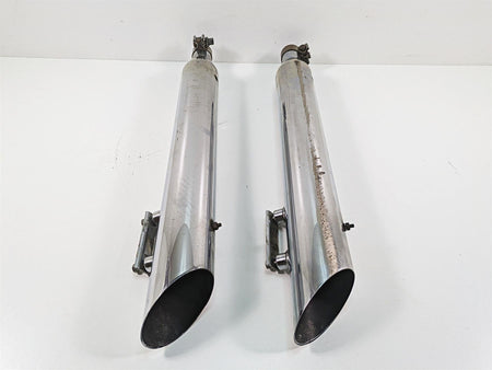 2006 Harley Touring FLHXI Street Glide Slash Down Cut Exhaust Muffler Set {{ shop.shopifyCountryName }} - Mototech271