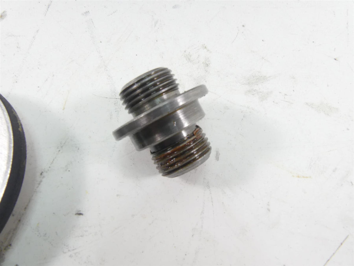 2011 Harley Touring FLTRU Road Glide Oil Cooler Flange Cover Set -Read 63083-11A {{ shop.shopifyCountryName }} - Mototech271