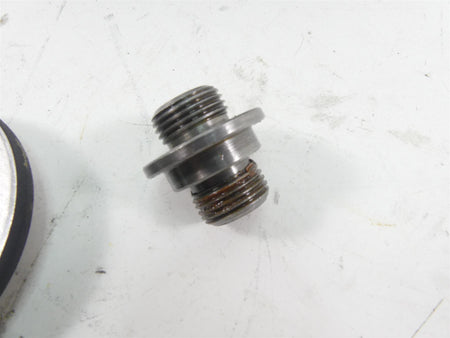 2011 Harley Touring FLTRU Road Glide Oil Cooler Flange Cover Set -Read 63083-11A {{ shop.shopifyCountryName }} - Mototech271