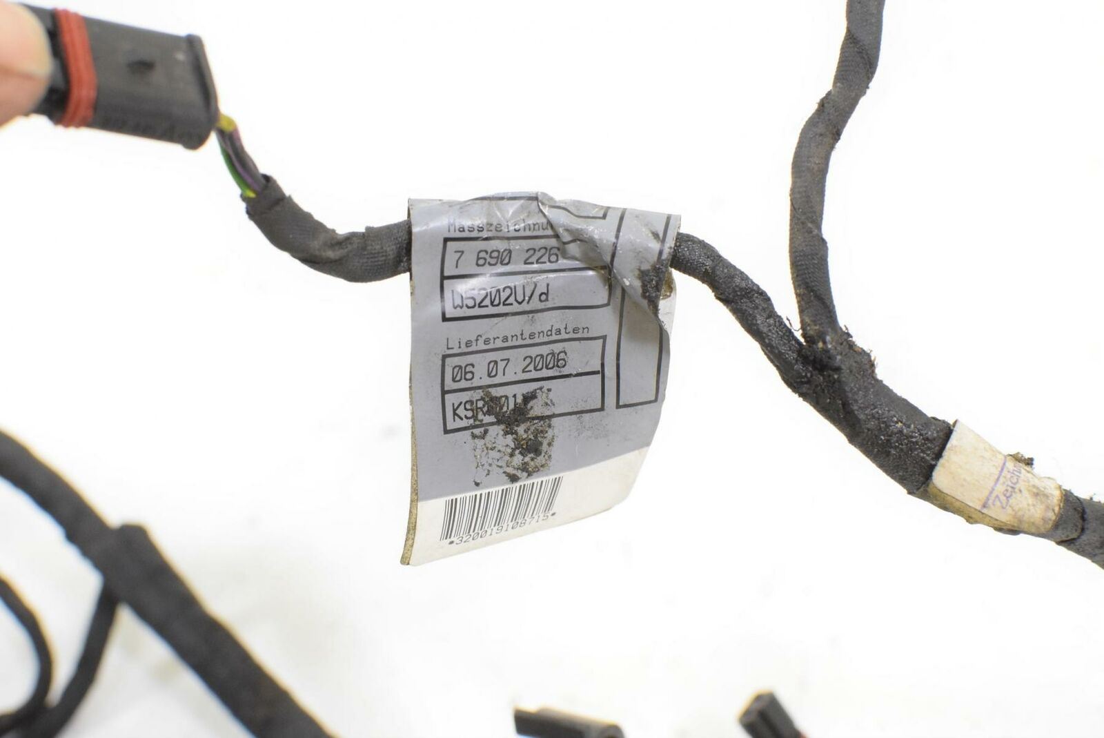 2007 BMW K1200 GT K44 Engine Wiring Harness Loom - No Cuts 12517690227 {{ shop.shopifyCountryName }} - Mototech271