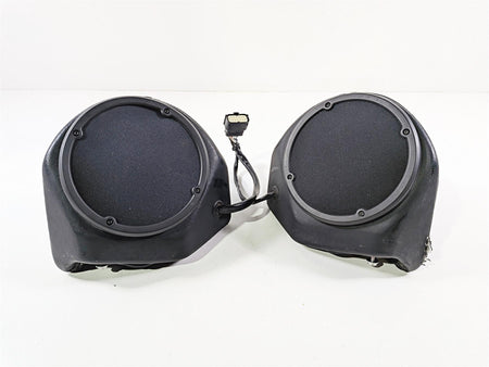 2018 Harley Touring FLHTCU Electra Glide Trunk Speaker Set 76000160 76000161-Mototech271