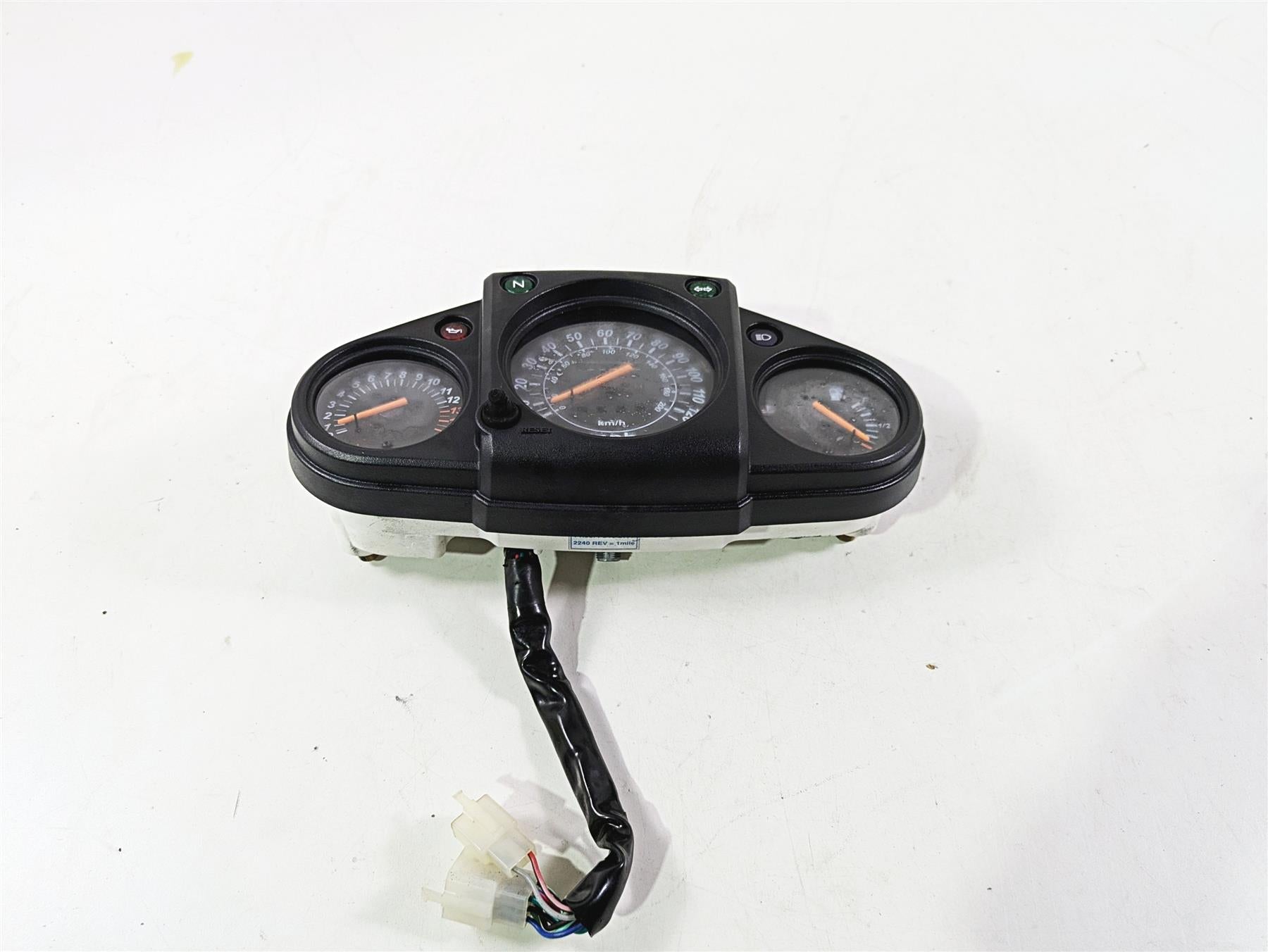 2009 Kawaski EX250 Ninja 250R Gauges Speedometer 19K Cluster 25031-0159 {{ shop.shopifyCountryName }} - Mototech271
