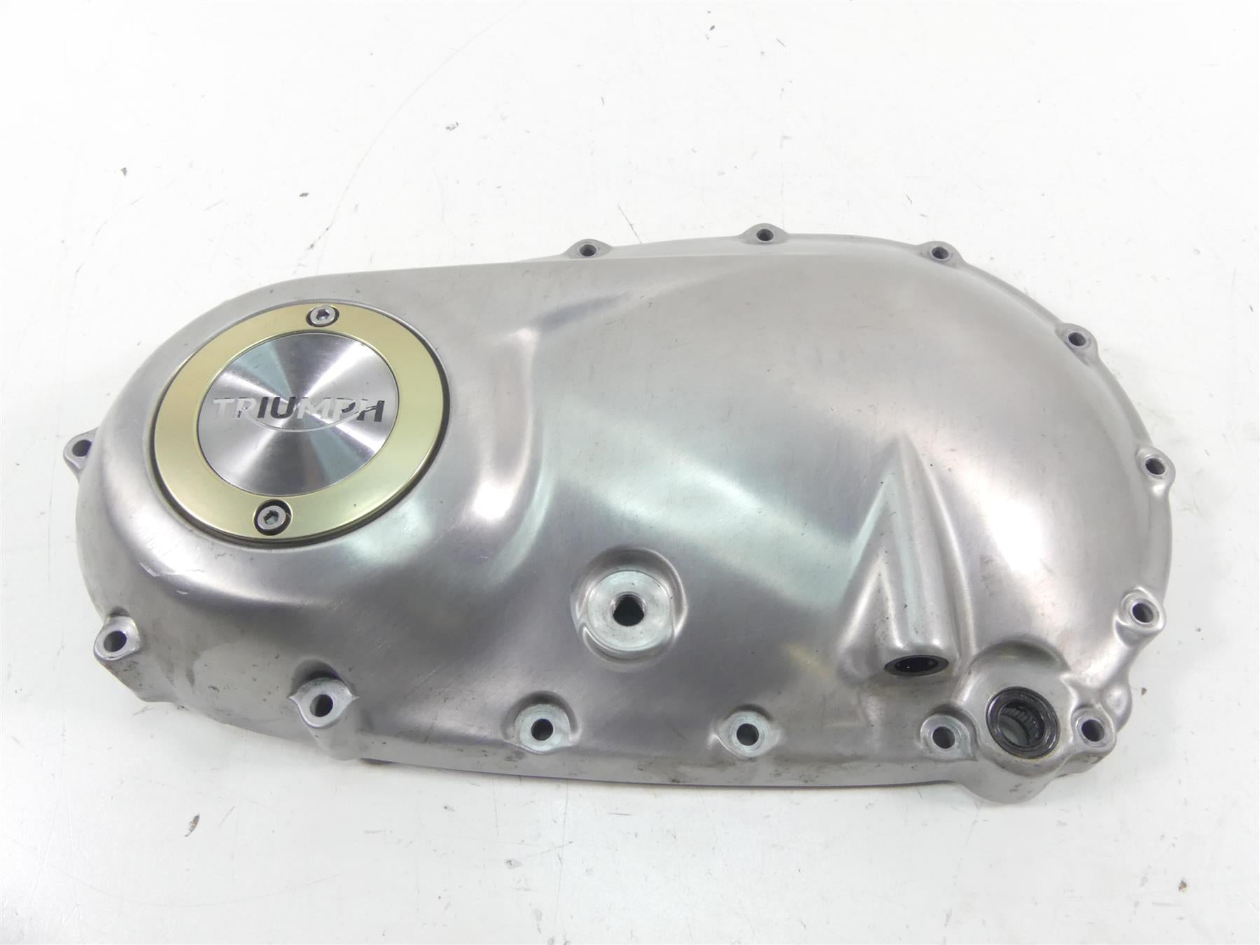 2017 Triumph Thruxton 1200 R Engine Motor Side Clutch Cover T1267765 {{ shop.shopifyCountryName }} - Mototech271