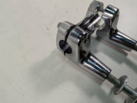 2012 Harley FLD Dyna Switchback Chrome Handlebar Riser Holder 55900004 {{ shop.shopifyCountryName }} - Mototech271