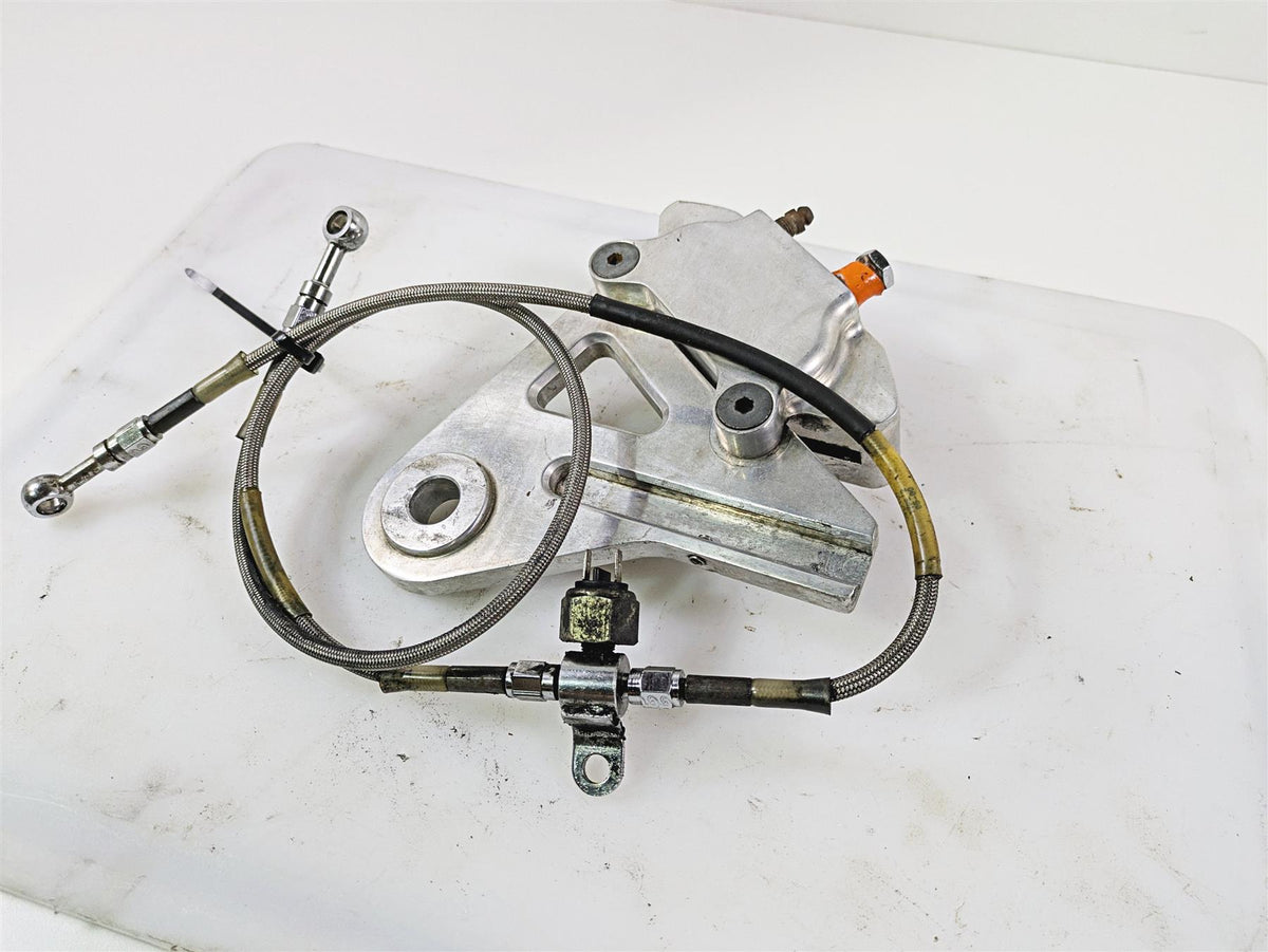 2002 Indian Spirit Deluxe Rear Brake Caliper & Bracket 50-051 53-176 {{ shop.shopifyCountryName }} - Mototech271