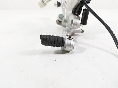 2020 Aprilia Tuono V4 Factory Right Front Footpeg Mount & Brake Ped 2B003415 {{ shop.shopifyCountryName }} - Mototech271