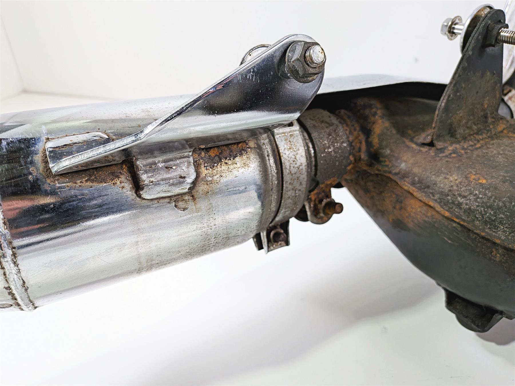 1989 Kawasaki VN750 Vulcan Left Right Exhaust Muffler & Header Set 18002-1701 {{ shop.shopifyCountryName }} - Mototech271