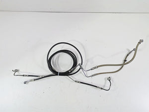 2010 Harley Touring FLHXSE CVO Street Glide Front Abs Brake Line Set 46674-10