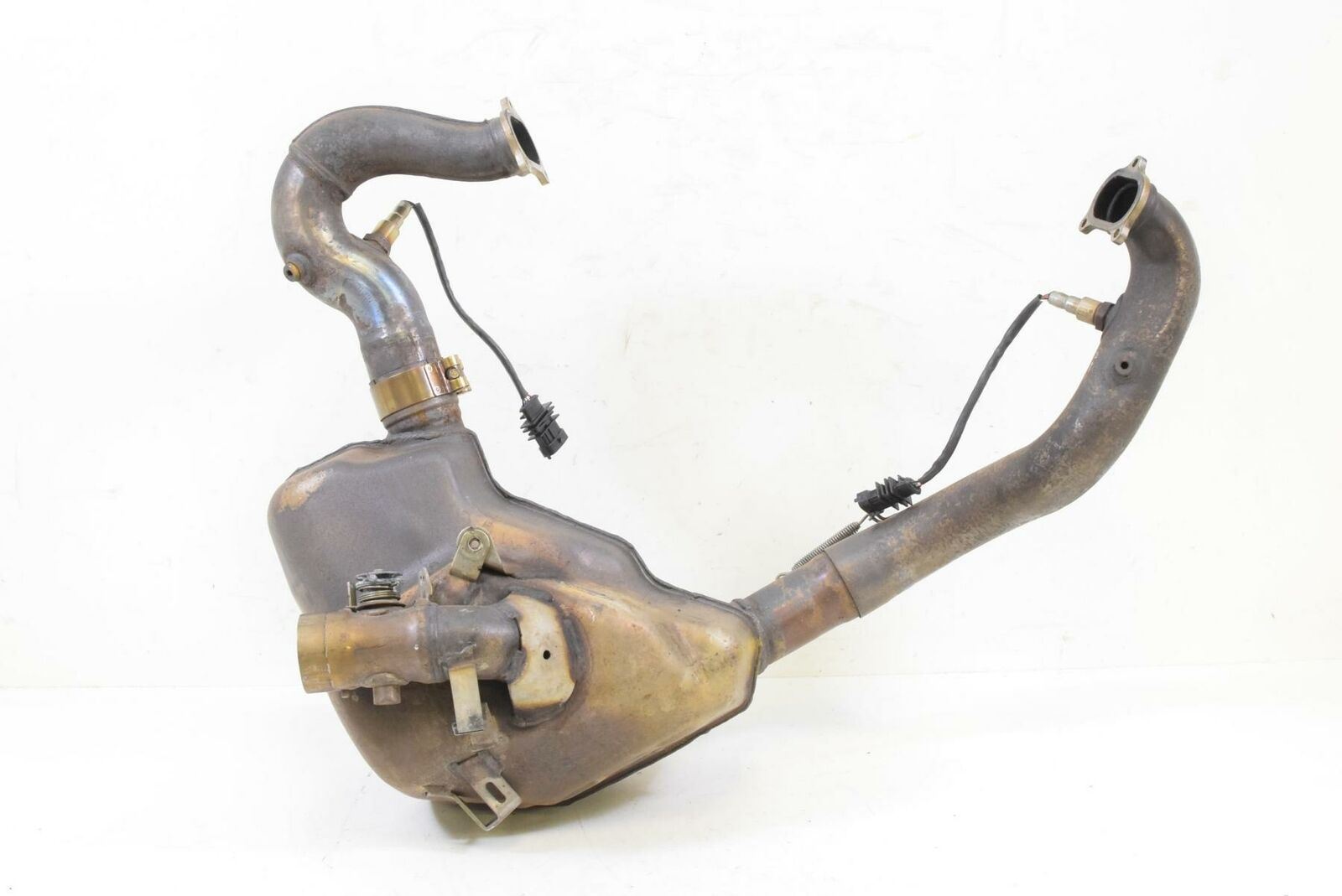 2017 Ducati Multistrada 1200 ABS Exhaust Header Silencer Chamber 57313693B {{ shop.shopifyCountryName }} - Mototech271