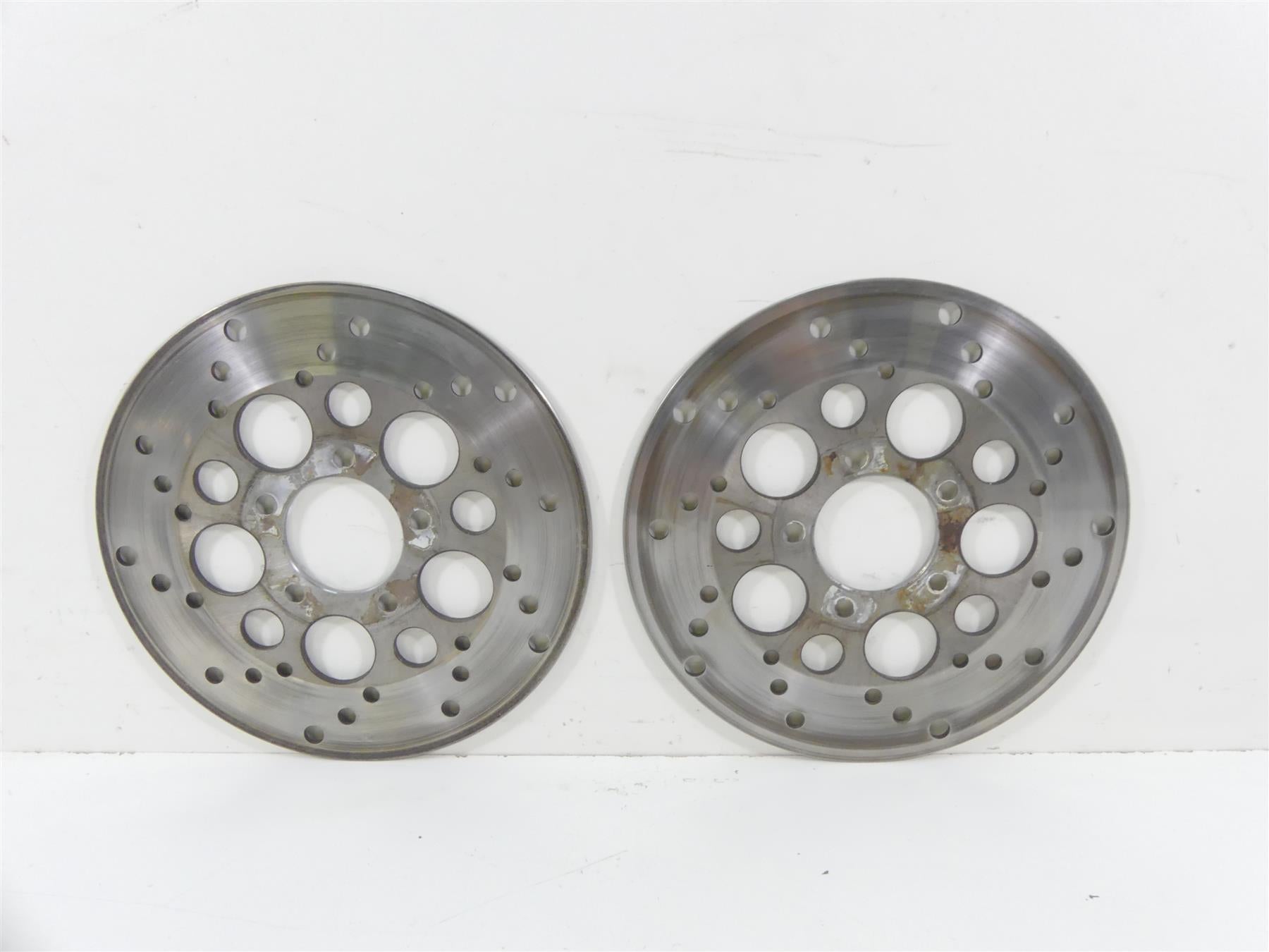 1978 Harley XLH1000 Sportster Ironhead Front Brake Discs Rotor Set 44137-77 {{ shop.shopifyCountryName }} - Mototech271