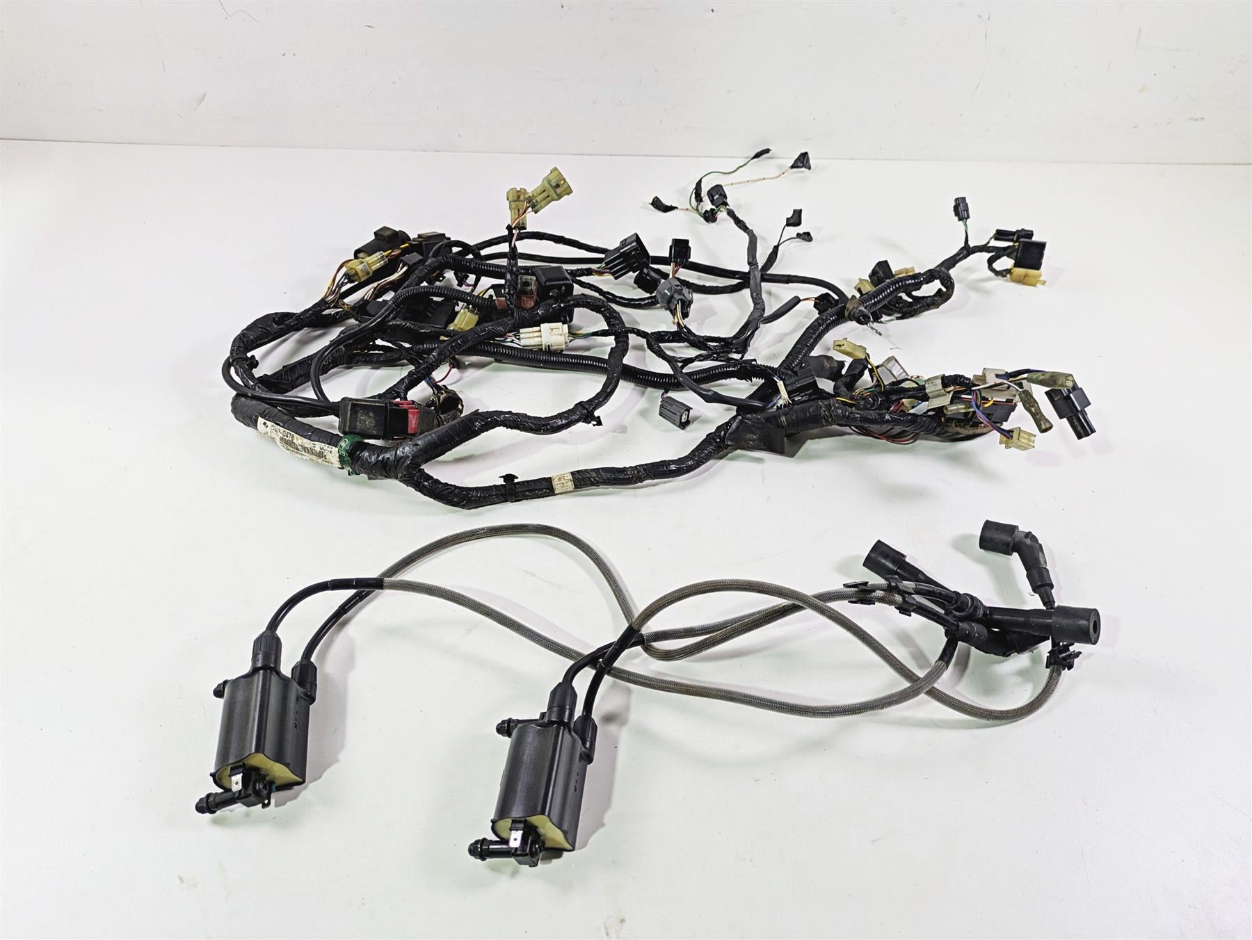 2008 Kawasaki VN1600 Vulcan Nomad Main Wiring Harness & Coils 26031-0478