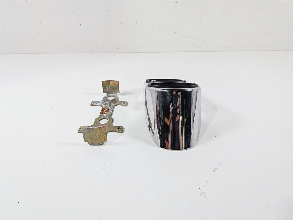 1998 Harley Dyna FXDL Low Rider Chrome Fuel Tank Dash Cover & Mount 67185-95 {{ shop.shopifyCountryName }} - Mototech271