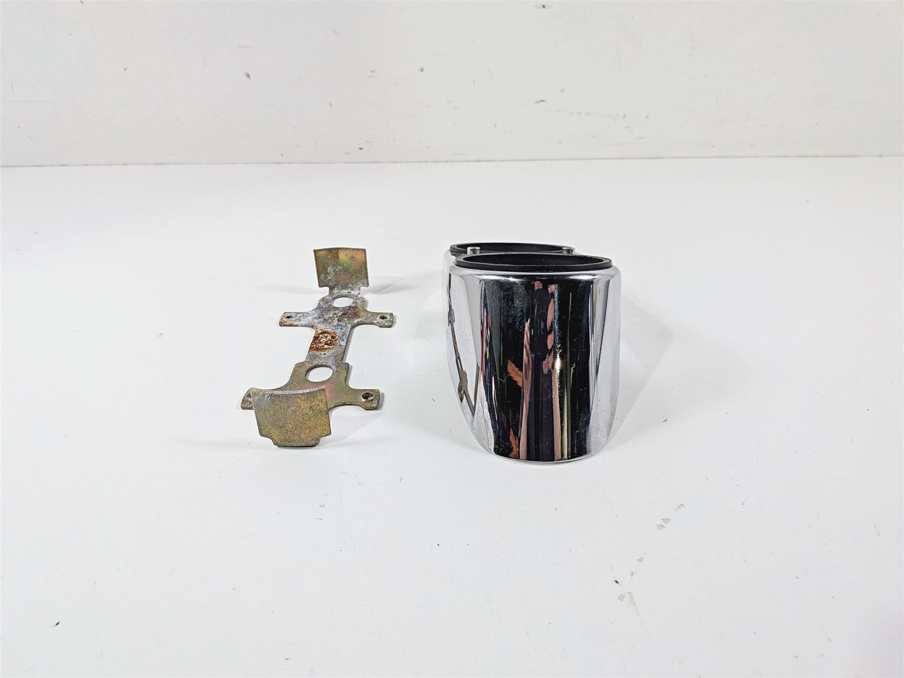 1998 Harley Dyna FXDL Low Rider Chrome Fuel Tank Dash Cover & Mount 67185-95 {{ shop.shopifyCountryName }} - Mototech271