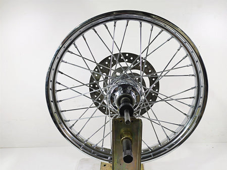 2004 Harley Softail FXSTDI Deuce Straight Front Wheel Rim Spoke 21x2.15 43671-05 {{ shop.shopifyCountryName }} - Mototech271