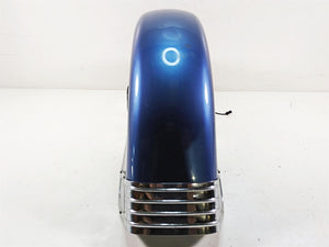 2005 Harley Touring FLHTCUI Electra Glide Front Fender Chopper Blue 59087-00B | Mototech271