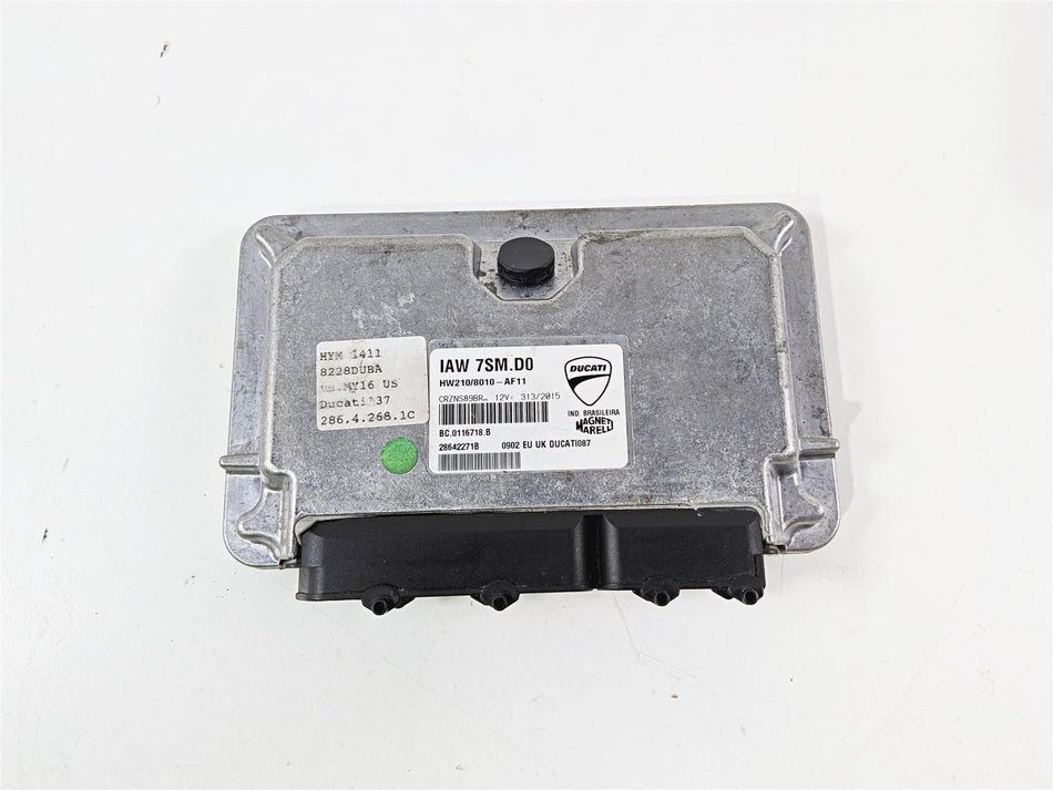 2016 Ducati Hypermotard 939 SP Cdi Ecu Ecm Engine Control Module 28642271B-Mototech271