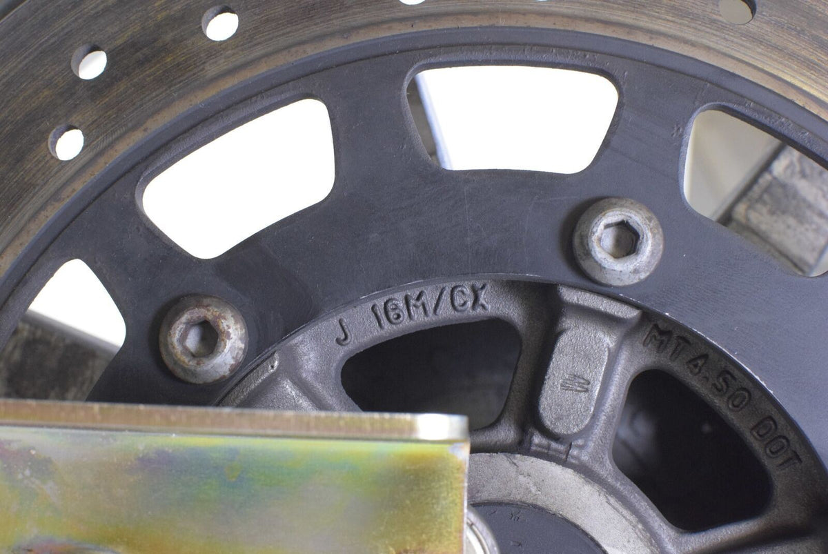 2009 Yamaha XVS1300 V-Star Tourer Straight Rear Wheel Rim 16x4.5 3D8-25338-00-MA {{ shop.shopifyCountryName }} - Mototech271