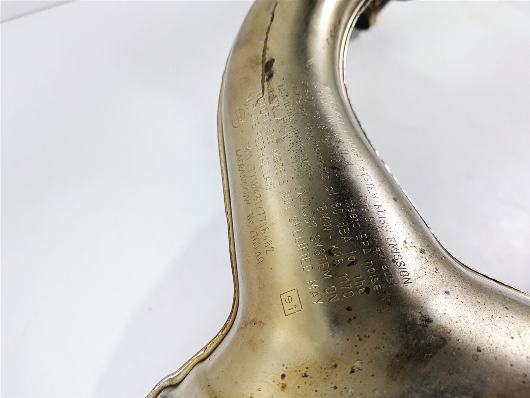 2010 BMW R1200RT K26 Stock Lafranconi Exhaust Header Manifold 18117716481 {{ shop.shopifyCountryName }} - Mototech271