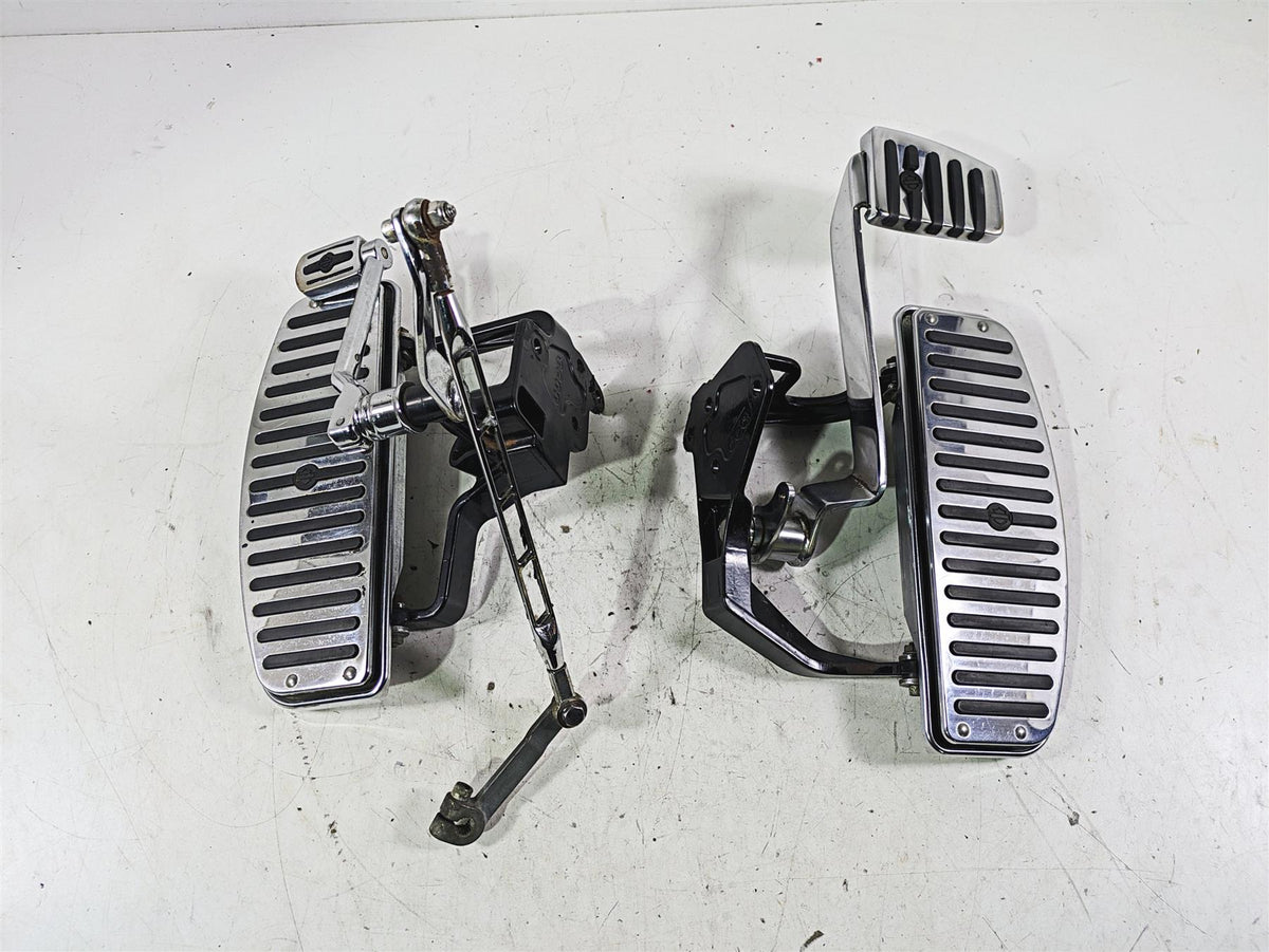 2002 Harley FLSTC Softail Heritage Left Right Chrome Floor Board Set 33630-00A {{ shop.shopifyCountryName }} - Mototech271