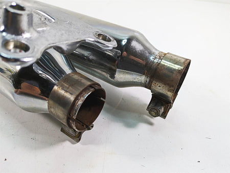 2009 Harley Dyna FXDFSE CVO Fat Bob Exhaust Pipe Muffler Set 65884-09 65886-09 {{ shop.shopifyCountryName }} - Mototech271