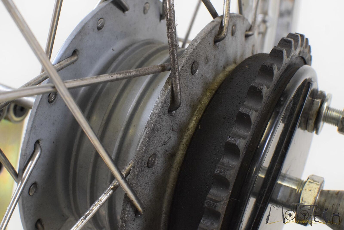 2012 Royal Enfield Bullet Classic C5 STRAIGHT Rear Wheel Rim 1.85x19 170547 {{ shop.shopifyCountryName }} - Mototech271