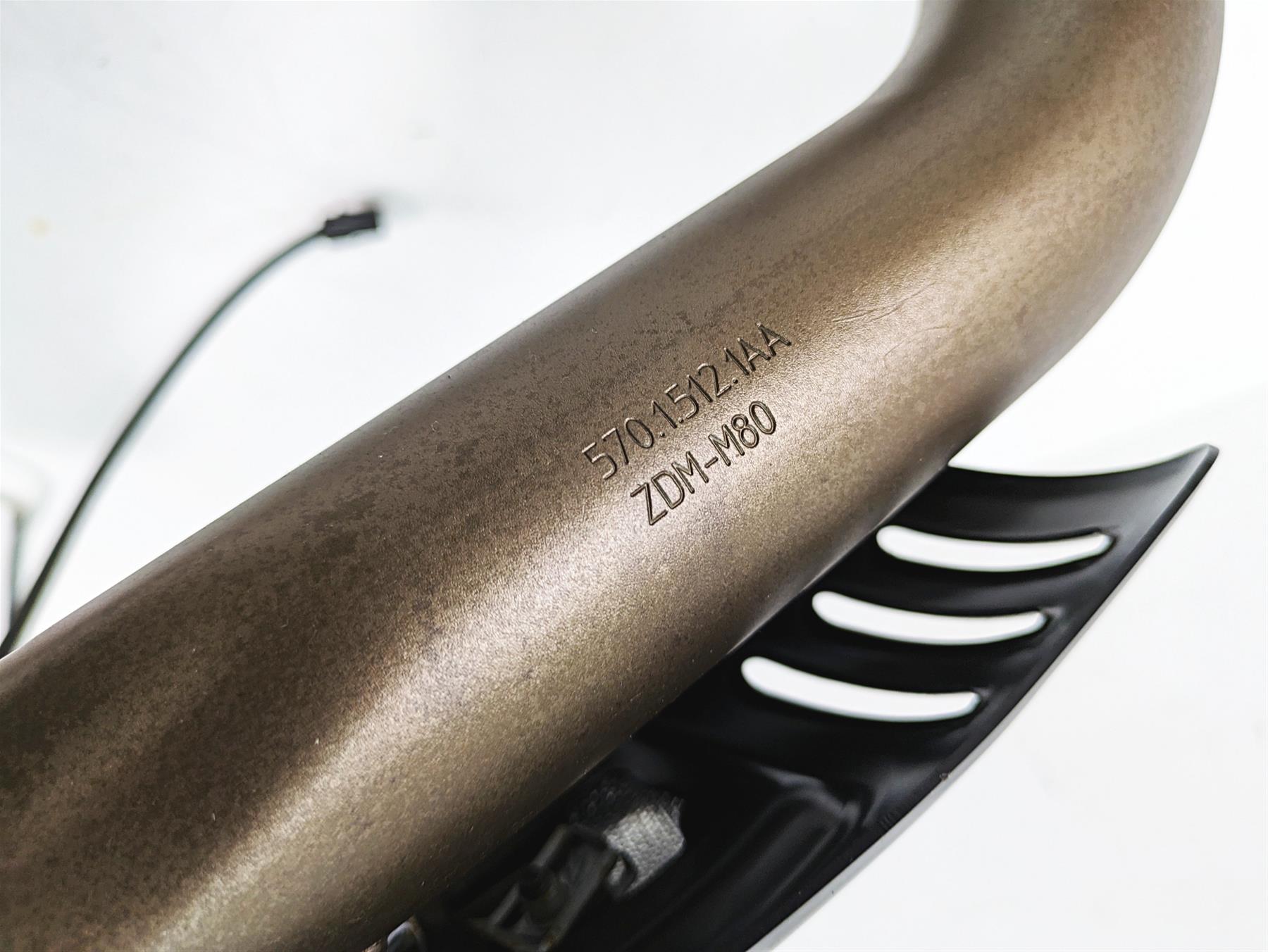 2020 Ducati Scrambler 1100 Sport Pro Exhaust Pipe Header & Actuator 57212081AA {{ shop.shopifyCountryName }} - Mototech271