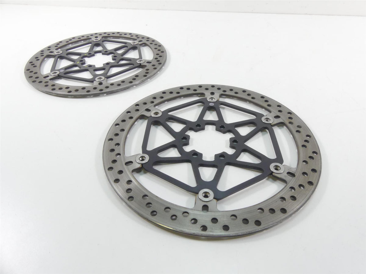 2019 Aprilia Tuono V4 RR Factory Front Brake Rotor Disc Set 2B001135 2B001136 {{ shop.shopifyCountryName }} - Mototech271