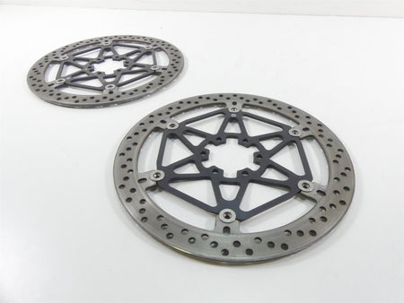 2019 Aprilia Tuono V4 RR Factory Front Brake Rotor Disc Set 2B001135 2B001136 {{ shop.shopifyCountryName }} - Mototech271