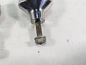 1997 Kawasaki VN1500 Vulcan Handlebar Risers Chrome Mounts 46012-1272 | Mototech271
