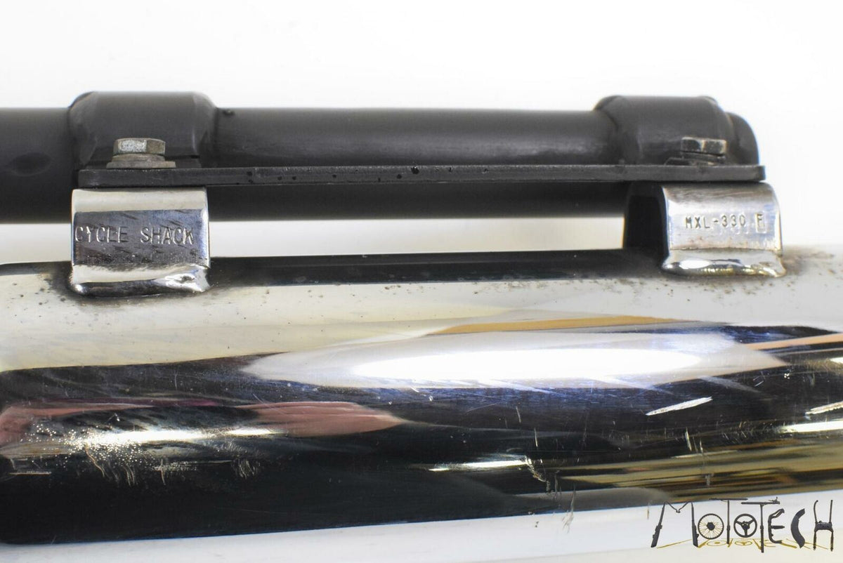 2008 Harley Sportster XL1200 LOW CYCLE SHACK Exhaust Muffler Pipe SET MXL-330 {{ shop.shopifyCountryName }} - Mototech271