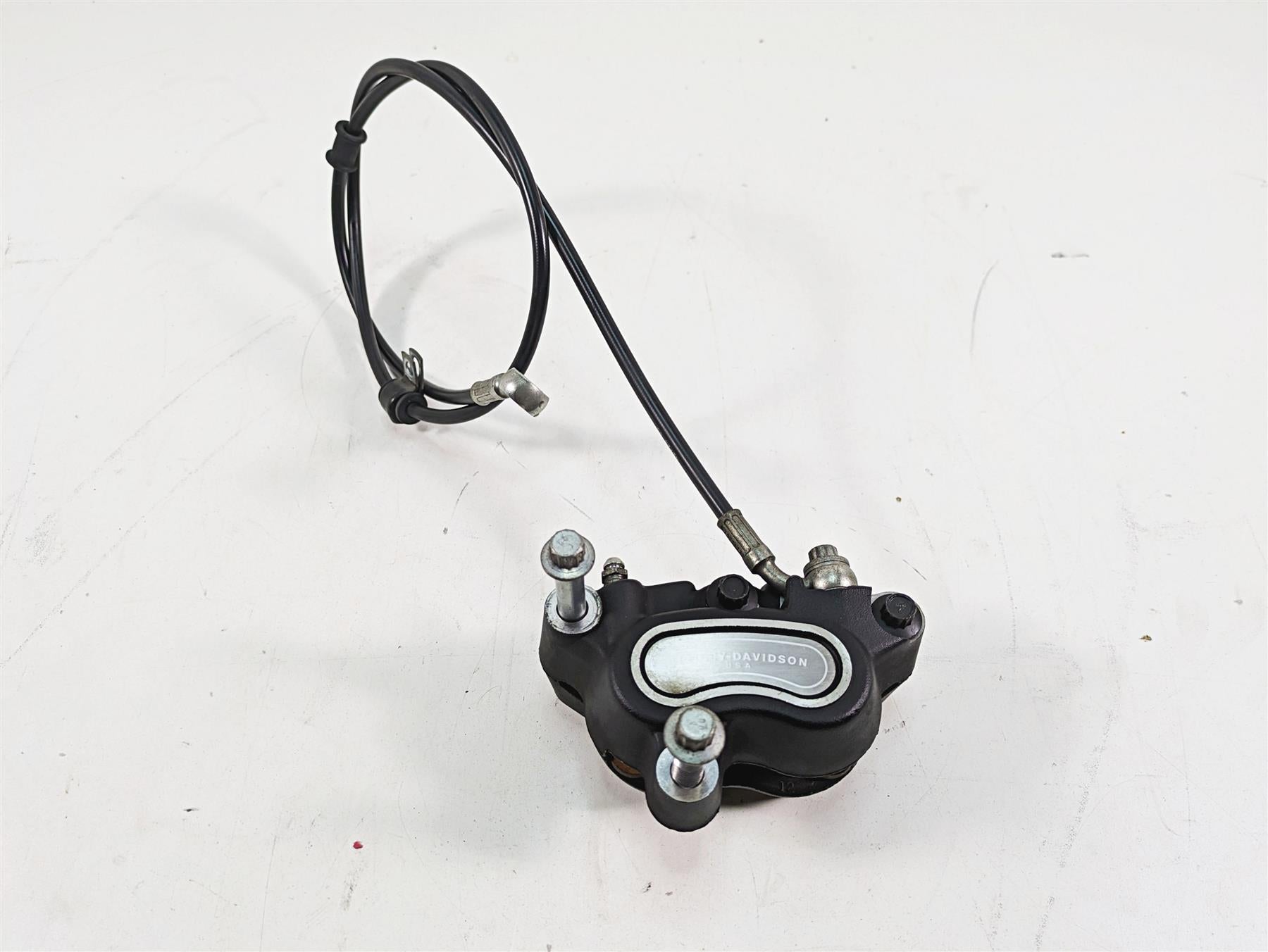 2012 Harley FLD Dyna Switchback Front Brake Caliper + Line 41300001 {{ shop.shopifyCountryName }} - Mototech271