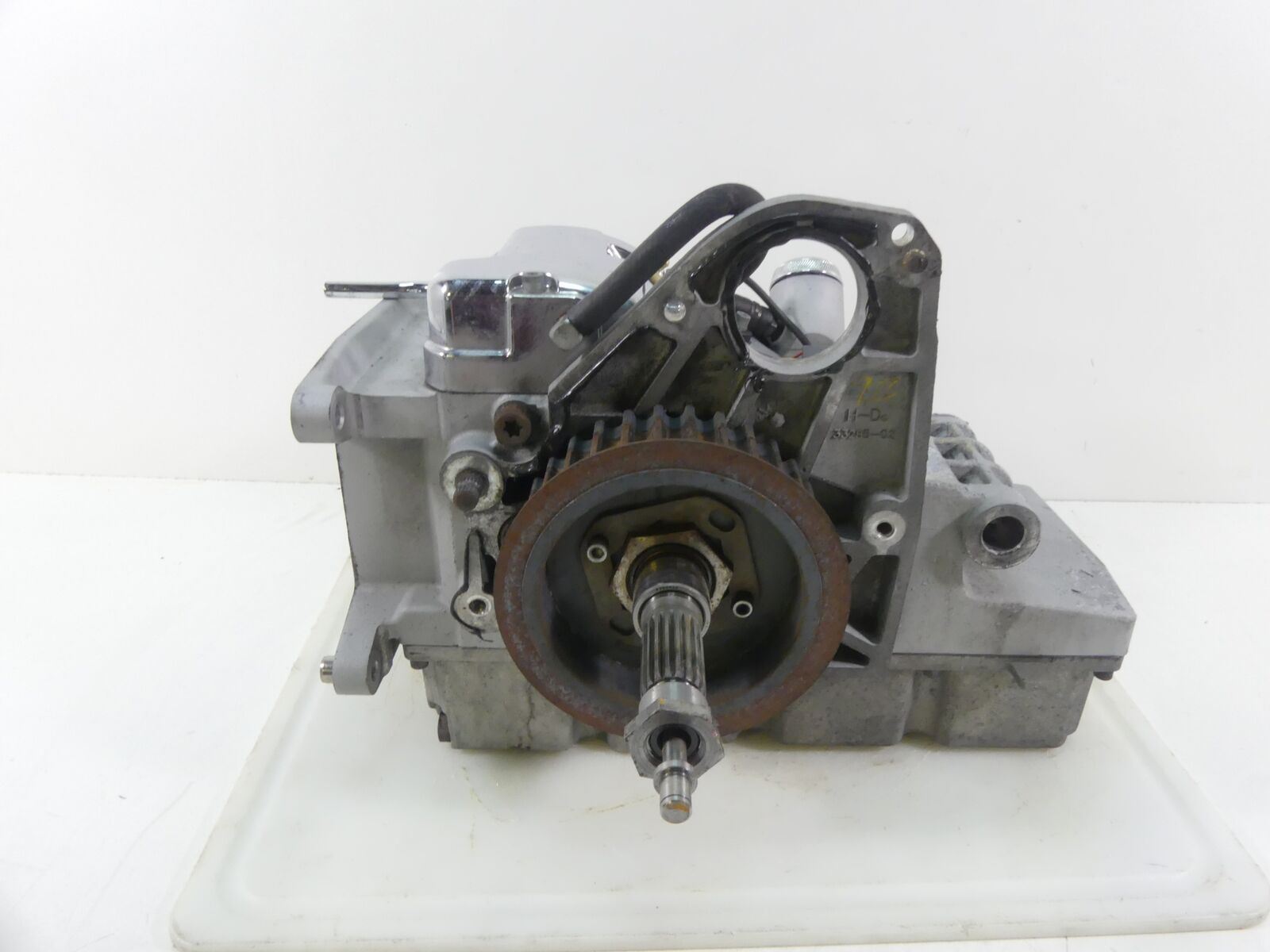 2006 Harley Touring FLHCU SE CVO 5 Speed Transmission Gear Box Case -32K 33092-0 {{ shop.shopifyCountryName }} - Mototech271