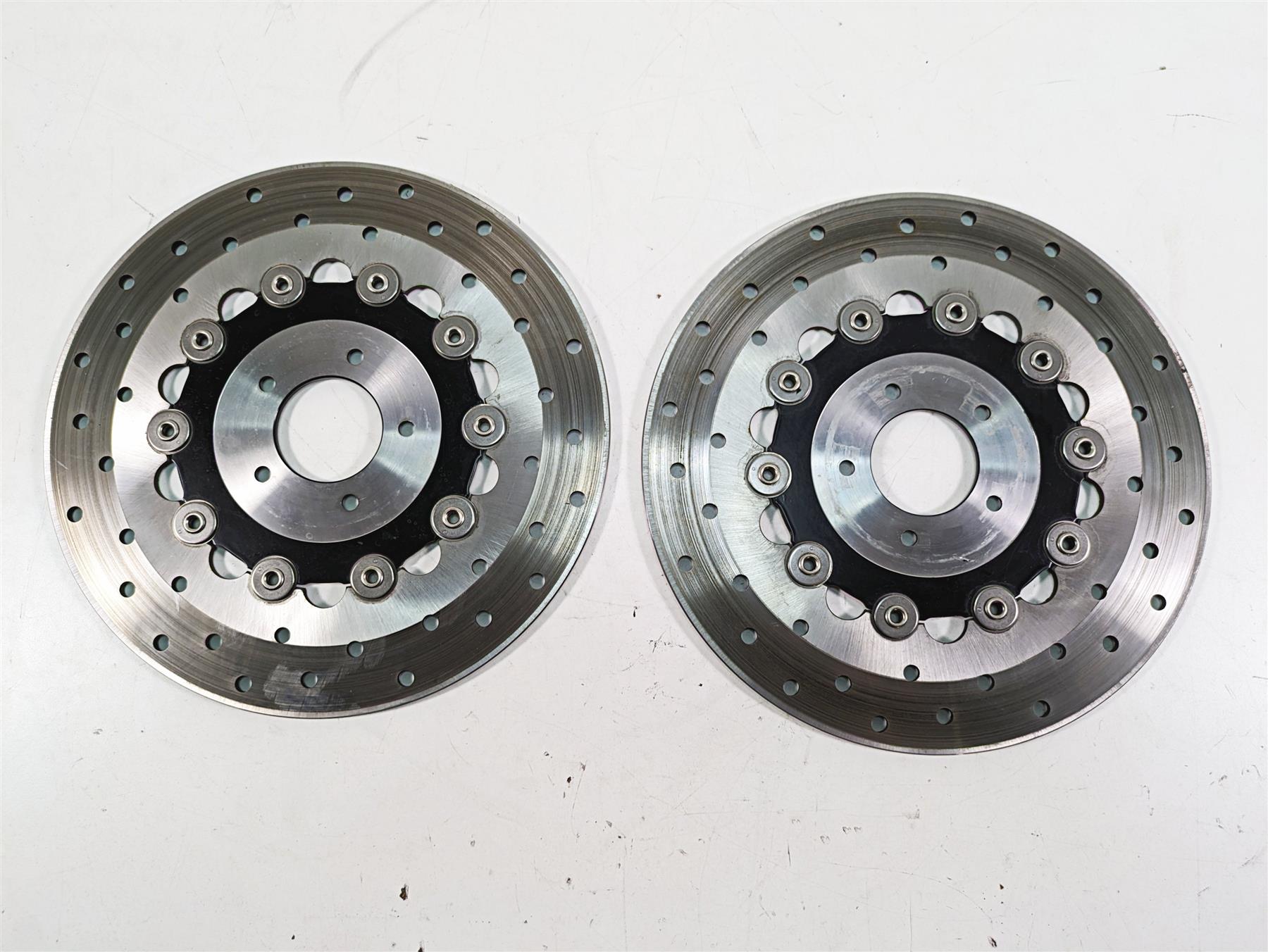 2009 Harley Dyna FXDFSE CVO Fat Bob Sunstar Front Brake Rotor Set 46778-09A