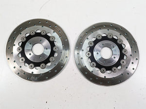 2009 Harley Dyna FXDFSE CVO Fat Bob Sunstar Front Brake Rotor Set 46778-09A